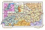 Карта Австрии.