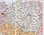 Карта Польши.