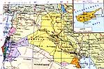 Карта Ирака.