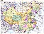Карта Китая.