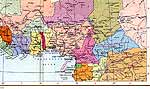 Карта Камеруна.