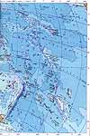 Карта Полинезии.