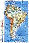 Площадь южной Америки с островами