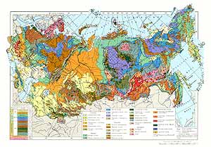 Геологическая карта СССР